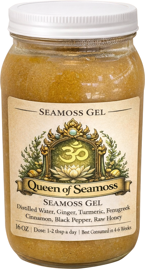 Queen of Sea Moss jar